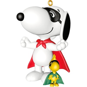 Hallmark Keepsake Peanuts Christmas Ornament, Peanuts Spotlight on Snoopy Masked Marvel(Snoopy Masked Marvel)