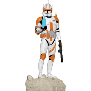Hallmark Keepsake Star Wars Christmas Ornament, Revenge of the Sith Execute Order 66 with Light and Sound(Executive Order 66)