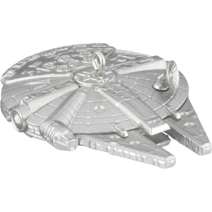 Hallmark Keepsake Star Wars Mini Christmas Ornament (Darth Vader’s TIE Fighter) 0.75″ Tiny Ornament for Tabletop Tree(Star Wars Millennium Falcon)