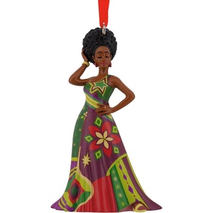 Hallmark Mahogany Stocking Christmas Ornament(Fashion Woman)