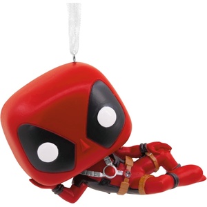 Hallmark Marvel Deadpool Funko POP! Christmas Ornament(Deadpool Laying Down)