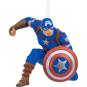 Hallmark Marvel Miles Morales Christmas Ornament(Captain America)