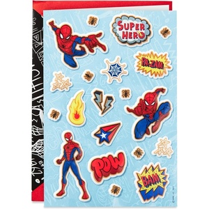 Hallmark Marvel Spider-Man Father’s Day Pop Up Card (3D Spider-Man, Someone Amazing Like You) for Dad, Son, Husband, Brother, Birthday Card for Him(Light Blue)