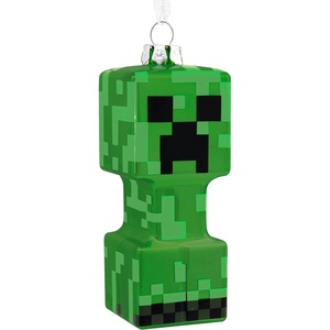 Hallmark Minecraft Creeper on TNT Christmas Ornament(Creeper Glass)