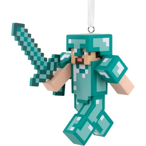 Hallmark Minecraft Creeper on TNT Christmas Ornament(Steve)