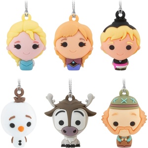 Hallmark Mini Christmas Ornaments, Disney Frozen Miniature Ornaments, Shatterproof, Set of 6, Gifts for Disney Fans