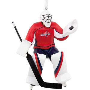 Hallmark NHL New Jersey Devils Goalie Christmas Ornament (0001OSL1882)(Capitals)