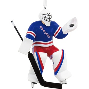 Hallmark NHL New Jersey Devils Goalie Christmas Ornament (0001OSL1882)(Rangers)