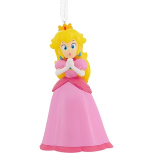 Hallmark Nintendo Super Mario Princess Peach Christmas Ornament