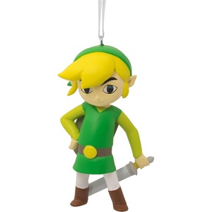 Hallmark Nintendo The Legend of Zelda Crest of Hyrule Christmas Ornament, Metal(Link)
