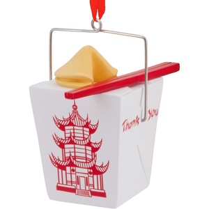 Hallmark Oat Milk Christmas Ornament(Chinese Takeout)
