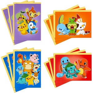 Hallmark Pokémon Birthday Card for Kid (A Champion’s Heart) Charmander, Squirtle, Pikachu(Blank Cards)