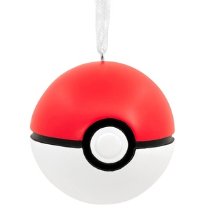 Hallmark Pokémon Pikachu on Poké Ball Christmas Ornament(Poké Ball)