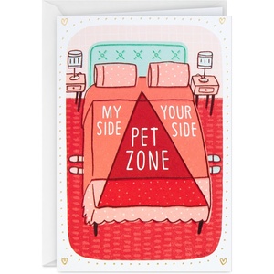 Hallmark Shoebox Funny Anti-Valentines Day Card (Cat Hairball)(Pet Zone)