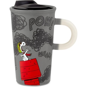 Hallmark Shoebox Funny Cat Mug, 16 oz. (Kevin Is Judging Your Choices) Gift for Friend, Parent, Teacher, Cat Mom, Christmas, Birthdays(Gray)