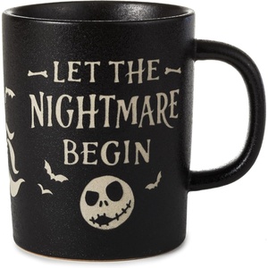 Hallmark Shoebox Funny Cat Mug, 16 oz. (Kevin Is Judging Your Choices) Gift for Friend, Parent, Teacher, Cat Mom, Christmas, Birthdays(Let the Nightmare Begin)