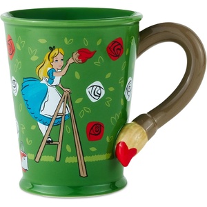 Hallmark Shoebox Funny Cat Mug, 16 oz. (Kevin Is Judging Your Choices) Gift for Friend, Parent, Teacher, Cat Mom, Christmas, Birthdays(Painting Roses Mug)