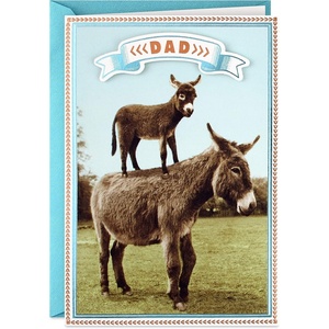 Hallmark Shoebox Funny Mother’s Day Card (Moms Are Like Coffee)(Father’s Day  Little Pain in the A)