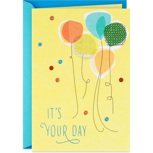Hallmark Signature Birthday Card (Candle Bundle)(Everything Good)