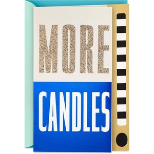 Hallmark Signature Birthday Card (Happy Sprinkles)(More Candles)