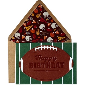 Hallmark Signature Birthday Card for Him (Football) (599RZH1076)(Football)
