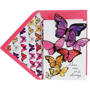 Hallmark Signature Birthday Card for Sister (Butterflies)