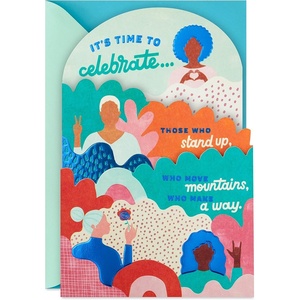Hallmark Signature Birthday Card for Women (Damn, Girl Letter Board)(Fierce  Amazing  Inspiring You)