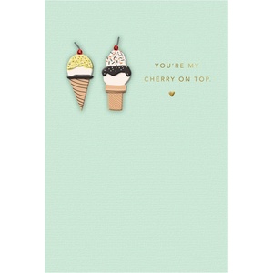 Hallmark Signature Birthday Card for Women (Perfect Birthday)(You’re My Cherry on Top)