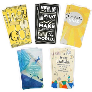 Hallmark Signature Graduation Card (Congrats, Black and Gold Confetti) for High School, College, University(Be Who You Are)