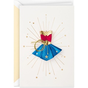 Hallmark Signature Mothers Day Card (Boss Mom Felt Letterboard)(Wonder Woman)