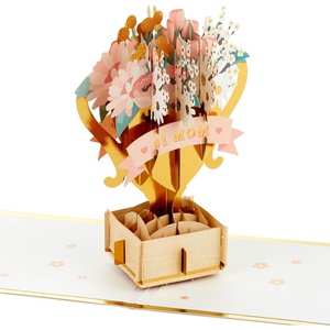 Hallmark Signature Paper Wonder Mother’s Day Pop Up Card (All Time Best)(Gold and Pink)