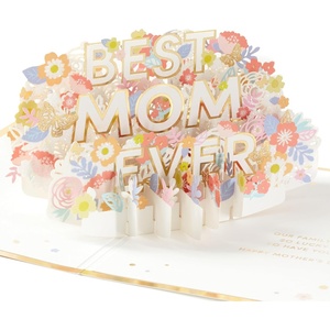 Hallmark Signature Paper Wonder Mother’s Day Pop Up Card for Mom or Wife (Best Mom Ever)(Mother’s Day Pop Up  Best Mom Ever)