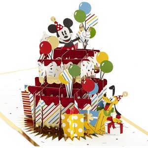 Hallmark Signature Paper Wonder Pop Up Birthday Card (Disney Mickey Mouse and Friends)(Mickey Mouse Birthday)