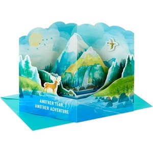 Hallmark Signature Paper Wonder Pop Up Birthday Card (Happy Birthday)(Another Adventure)