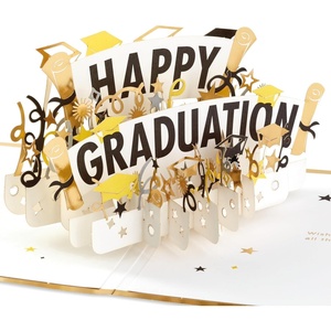 Hallmark Signature Paper Wonder Pop Up Graduation Card (Happy Graduation)(Graduation Card)