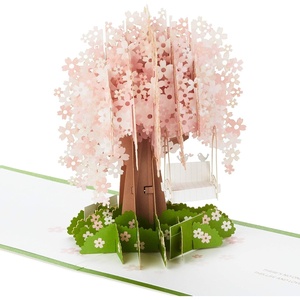 Hallmark Signature Paper Wonder Pop Up Love Card, Because I Have You (Birthday Card, Anniversary Card, Sweetest Day Card)(Pop Up  Cherry Blossom Tree)