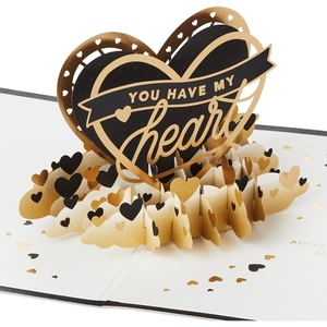 Hallmark Signature Paper Wonder Pop Up Love Card, Because I Have You (Birthday Card, Anniversary Card, Sweetest Day Card)(You Have My Heart)