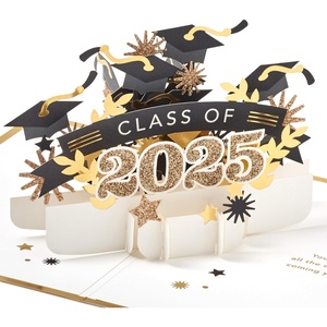 Hallmark Signature Paper Wonder Pop-Up Graduation Card (Class of 2026) for College, High School, Masters Degree(Class of 2025)
