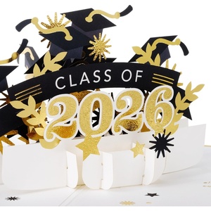 Hallmark Signature Paper Wonder Pop-Up Graduation Card (Class of 2026) for College, High School, Masters Degree(Class of 2026)