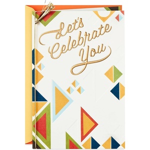 Hallmark Signature Peanuts Birthday Card (Snoopy Canoe)(Let’s Celebrate You)