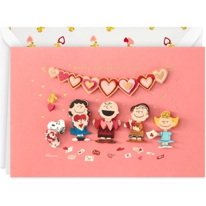 Hallmark Signature Peanuts Valentines Day Card (Handmade Valentines) (699VFE1134)