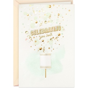 Hallmark Signature Wedding Card (Happy Wedding Day)(Confetti)
