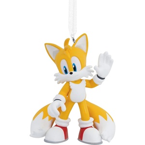 Hallmark Sonic The Hedgehog Tails Resin Christmas Ornament(1 Count (Pack of 1))