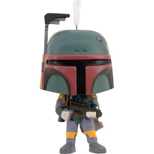 Hallmark Star Wars: The Mandalorian Bo-Katan Kryze Funko POP! Christmas Ornament(Boba Fett)