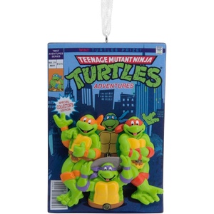 Hallmark Teenage Mutant Ninja Turtles: Mutant Mayhem Raphael Christmas Ornament, Blown Glass(TMNT)