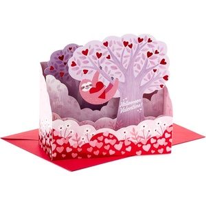Hallmark Valentine’s Day Pop Up Card (Love You A Bunch) Signature Paper Wonder 3D Card for Kids, Spouse, Friend, Grandparent(Sloth)