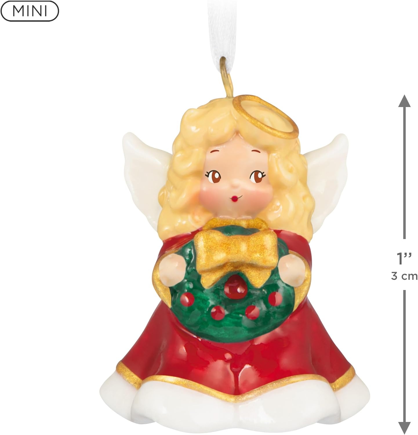 image:imageHallmark Keepsake 1 Mini Christmas Ornament 2024 Angel of Love2026 O Little Angel