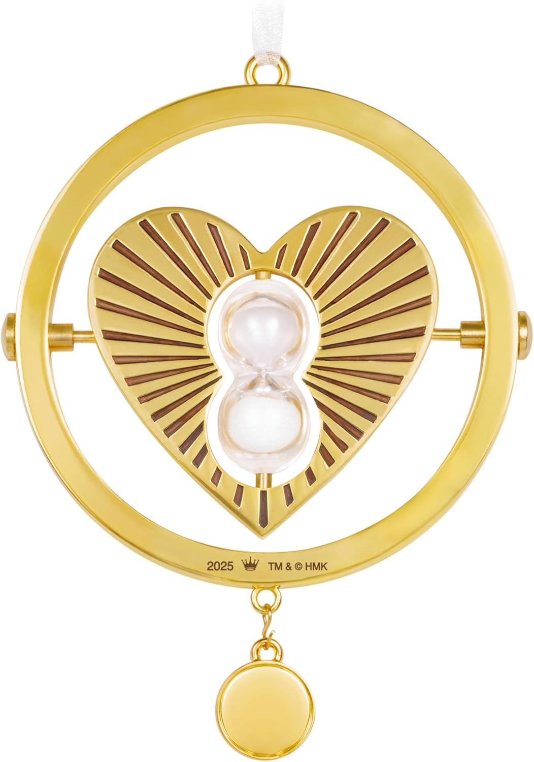 image:imageHallmark Keepsake Christmas Ornament 2024 Our Anniversary Metal Gift for Couple2025 Our Love is Timeless