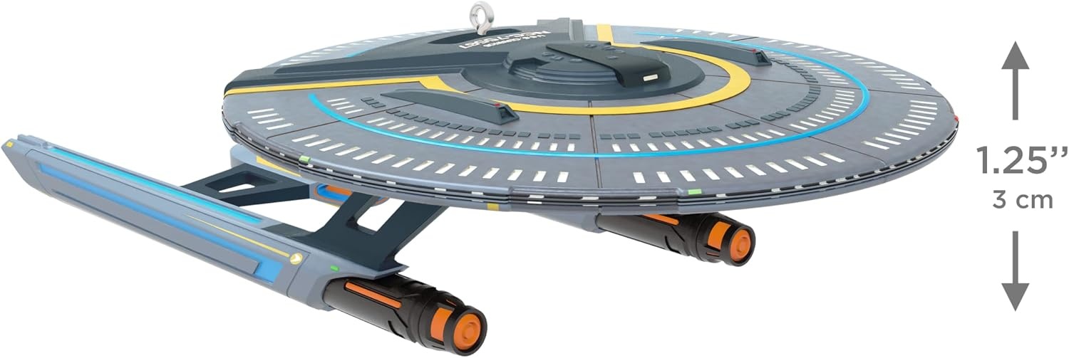 image:imageHallmark Keepsake Christmas Ornament Star Trek Prodigy Hologram Janeway Gifts for TrekkiesUSS Cerritos