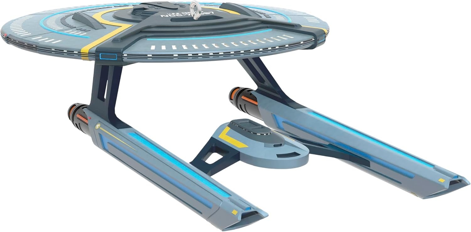 image:imageHallmark Keepsake Christmas Ornament Star Trek Prodigy Hologram Janeway Gifts for TrekkiesUSS Cerritos